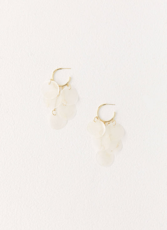 Disco Seas Earrings - Gold